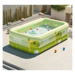 Pataugeoire Gonflable Pour Enfants 110-180 Cm - Piscine PVC épaisse, Dessin Animé, Intérieur/extérieur, Facile à Gonfler Et Ranger, Sécurité Garantie