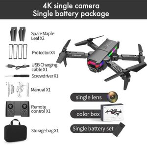 DRONE noir simple C-Mini Drone Professionnel 4k Hd, Avec