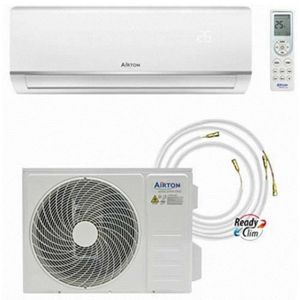 Pompe à Chaleur/Climatiseur Mono-Split Réversible - 5270/5500W 18000BTU 1/4 1/2 R32 A++A+ - Vendu avec Raccordement Readyclim 4M