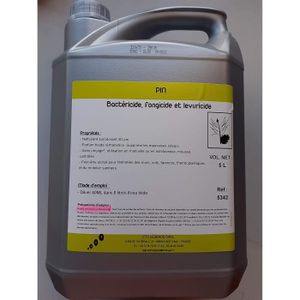 NETTOYAGE SOL nettoyant surodorant 3D PIN - 5L : bactéricide, fo