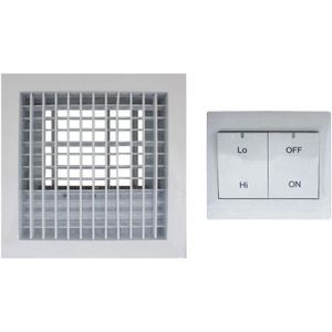 AÉRATION Ventilation grille aeration electrique registre ve
