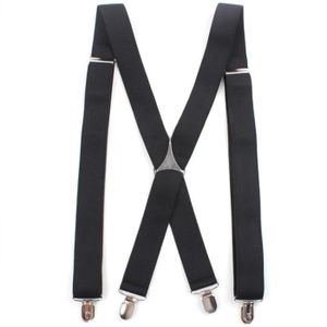 Bretelles élastique pinces noir large réglable et bretelles élastiques Y Forme avec un très Str 