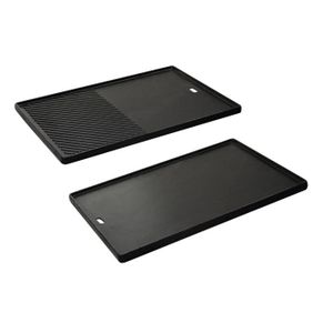 ACCESSOIRES Plancha-Grill réversible 1/2 pour barbecues - ENDERS - Fonte -  Pour Barbecues CHICAGO 4 null