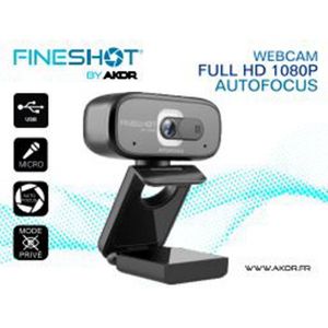 WEBCAM Webcam Autofocus FULL HD 1080P avec mode privé -  