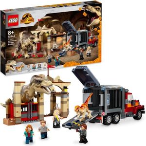 ASSEMBLAGE CONSTRUCTION LEGO® 76948 Jurassic World L’Évasion du T. Rex et 