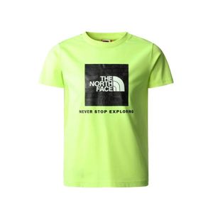 T-SHIRT MAILLOT DE SPORT T-Shirt enfant - THE NORTH FACE - Redbox - Jaune -