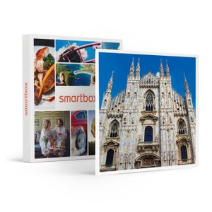 COFFRET SÉJOUR Smartbox - 2 jours à Milan pour les amateurs de mode, d'histoire et de gastronomie - Coffret Cadeau | 13 séjours dans des hôtels et 