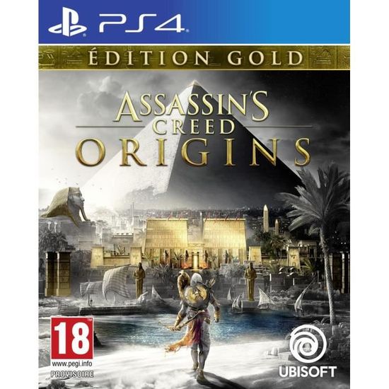 Assassin's Creed Origins Édition Gold Jeu PS4