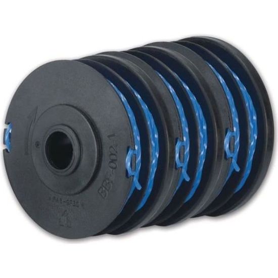 Lot 8 Bobines Fil 10m Compatibles Parkside LIDL PRT 550 - Débroussailleuse
