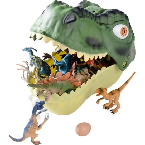 KIMIGO 28 Dinosaures Avec Tapis De Jeu – Grand Coffret Préhistorique Pour Enfants 3-6 Ans