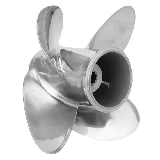 Hélice Hors-bord Yamaha 9.9-15HP - 3 Lames, 8 Dents, Alliage Aluminium | 9 1/4 X 12 Pouces