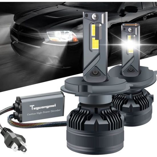 Ampoules LED HB3/9005 AUXIRACER - 30000LM 50W 6500K - Pour Phares Voiture/Moto