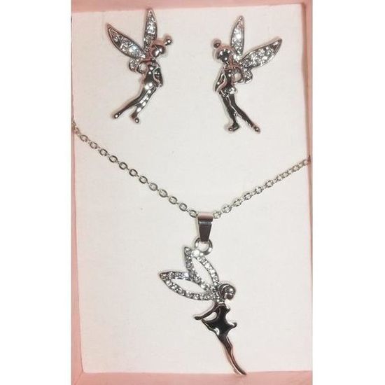 Collier et Pendentif Libellule en Argent 925/1000-41cm