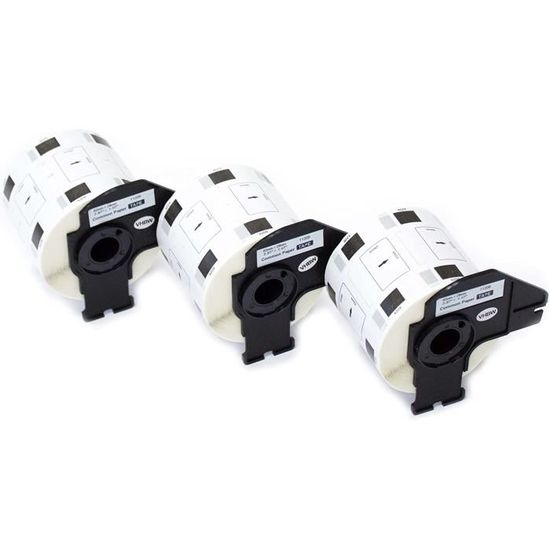 Brother Labels Blanco Impresora Tickets Brother Ql-700 Compatible Con Brother P-Touch QL-500 QL-550 QL-560 Cinta Continua Brother Dk 22205 Papel Continuo Shipping Label Printer - Foto 9