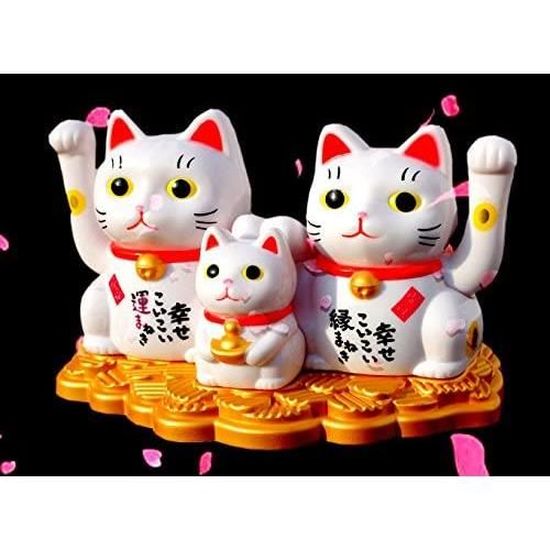 Chat Porte-bonheur Japonais Maneki Neko Sur La Porte Torii | Vecteur