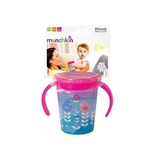 Aqua 240ml Turquoise Nuby Gobelet Magique 360 Avec Anses Bebe Puericulture Tasses D Apprentissage