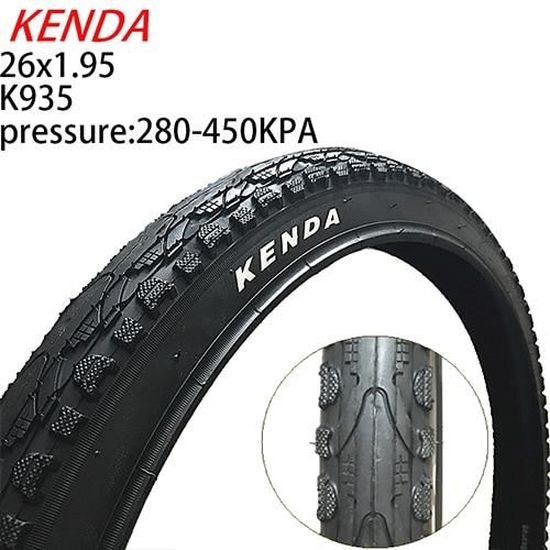 Pneu v lo KENDA pneu 26 pouces 1.95 2.125 vtt montagne route v lo