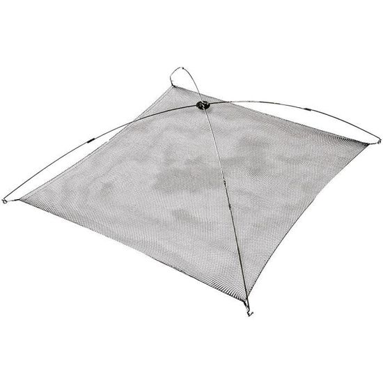 Carrelet De Pêche Zebco 100 Cm – Avec Arceau Rabattable, Filet Pratique, Pour La Pêche En Eau Douce