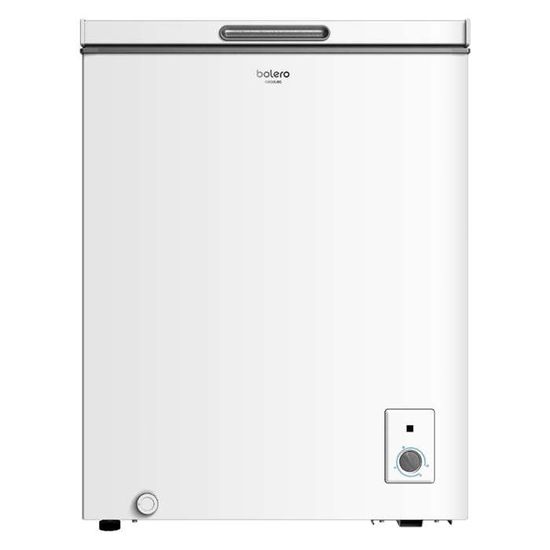 Congélateur Coffre Cecotec Bolero 99L - Blanc, Contrôle électronique LED, Porte ZeroG, Panier, Congélation Rapide