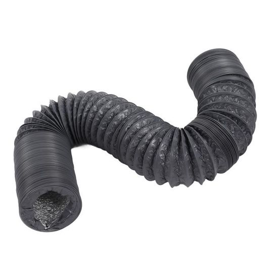 Conduit Flexible Chauffage Diesel 75 Mm - Extension Jusqu'à 150 Cm, Feuille D'aluminium, Pour Eberspacher/Webasto 5 KW 8 KW, Sortie D'air Réglable - 2