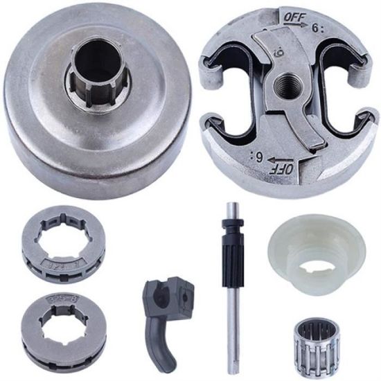 Tambour D'embrayage Droit à 6 Dents 3/8" Avec Pompe à Huile