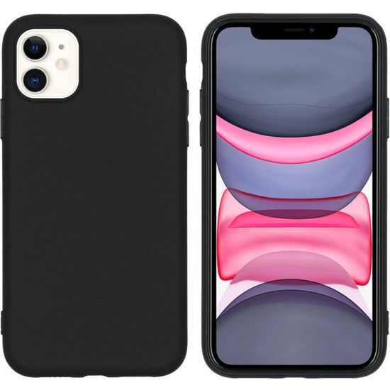 Coque Silicone IPhone 11 Noir - Protection Renforcée, Design Little Boutik, Anti-chocs