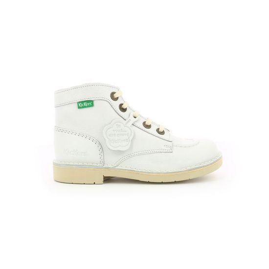 Bottillons Kickers Balabi - Cuir Souple - Tige Cheville - Style Ville Décontracté