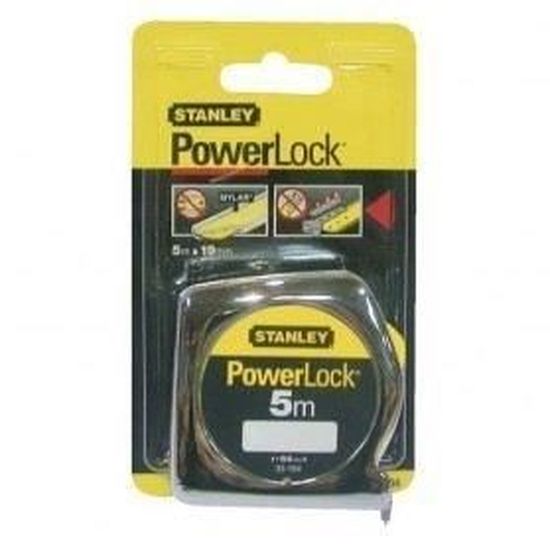 Mesure Powerlock® abs Stanley Long.5m Larg.19mm