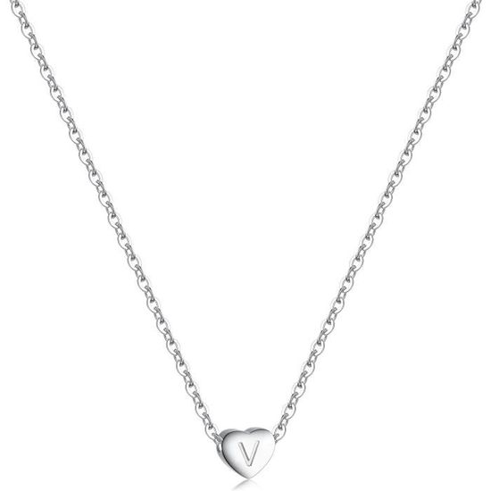 Bracelet coeur chaine acier inoxydable chaine or cadeau femme 18cm