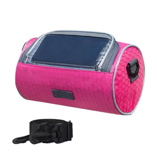 Sac De Guidon Vélo Étanche Lixada - Support Téléphone Tactile 22x12cm Avec Grande Poche