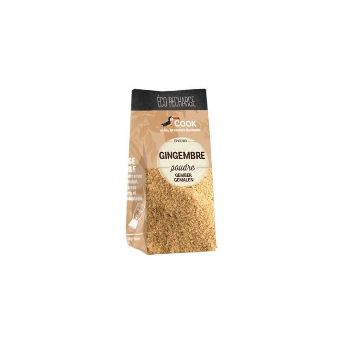 Le gingembre en poudre s'utilise dans de nombreux plats orientaux et asiatiques.
