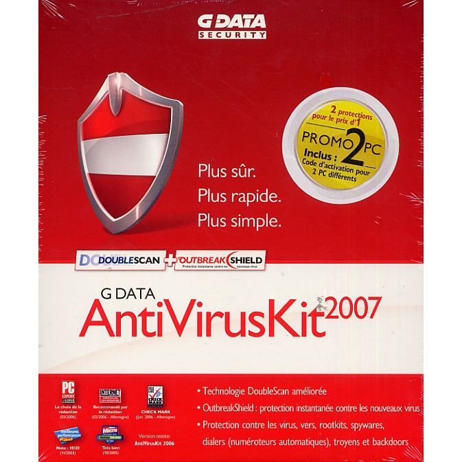 G Data Anti Virus Kit 07 Pc Cdiscount Informatique G Data Anti Virus Kit 07 Pc Cdiscount Informatique