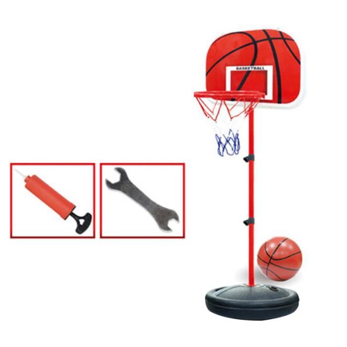 Enfants enfants 150cm Jouets de basket-ball ajustables avec rack de support de jeu d'adresse jeux de recre - jeux d'exterieur