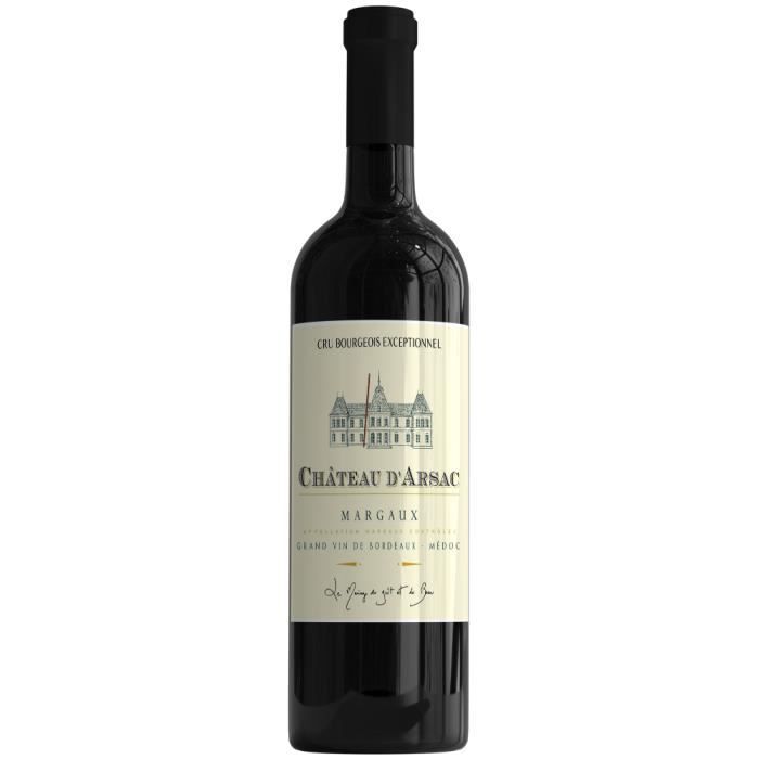 X6 BOUTEILLES - CHÂTEAU D'ARSAC 2016 - MARGAUX - CRU BOURGEOIS - Magnum (6x150cl)