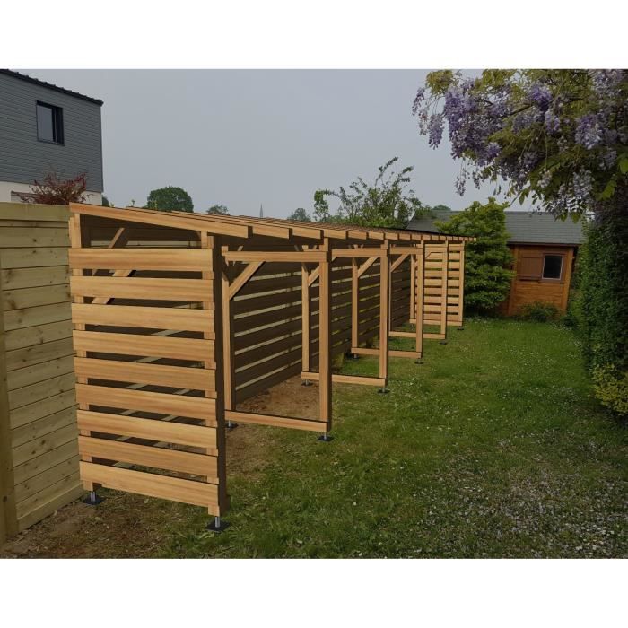 Abri Jardin 10m - Non Couvert - Cl3 Marron - Jardinatoire