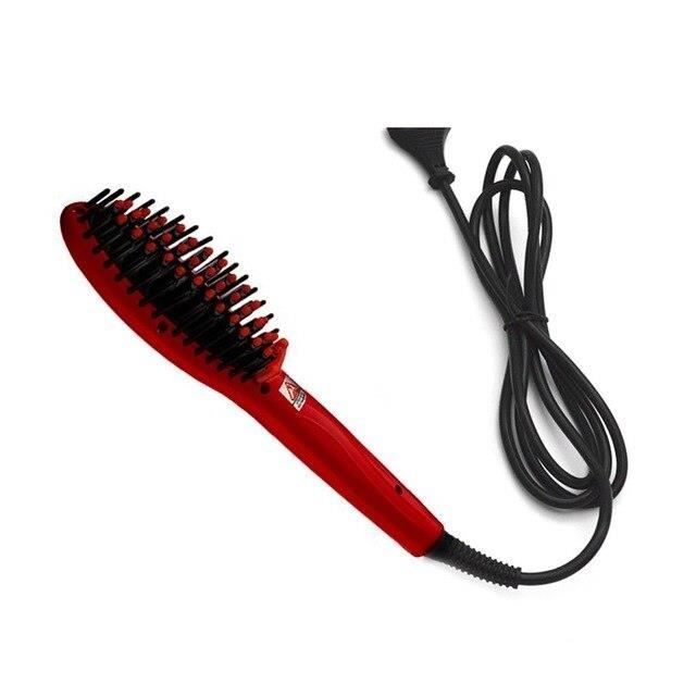 GY4625 110 V-220 V 30W céramique électrique défriser les cheveux brosse de défrisage brosse filles dames cheveux peigne soins des