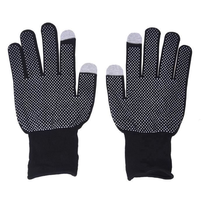Paire de gants Acrylique Silicone Digital ecran tactile Mobile Hiver LIJFK27914
