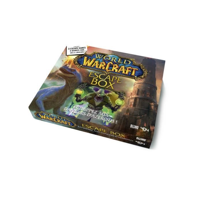 Escape Box World of Warcraft - Escape game de 3 à 7 joueurs - Blizzard Puyssegur Alain T. - JEU - Boites Jeux de société