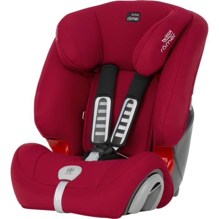 Britax Römer Evolva 123 PLUS Siège-Auto Groupe 1-2-3 (9-36 kg), Flame Red