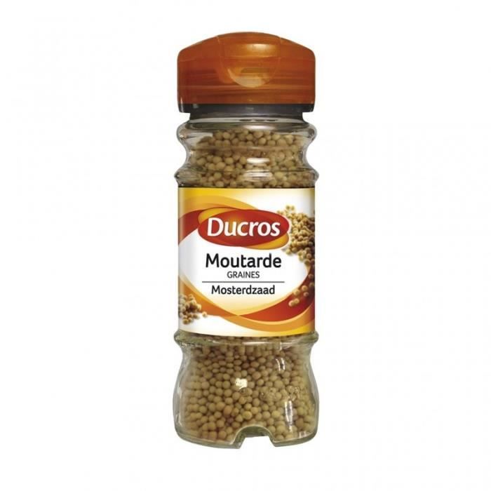 Ducros Moutarde Graines 48g (lot de 3)
