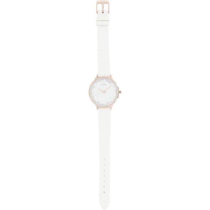 Luzaka - Montre Daisy Blanche - Femme (49515)