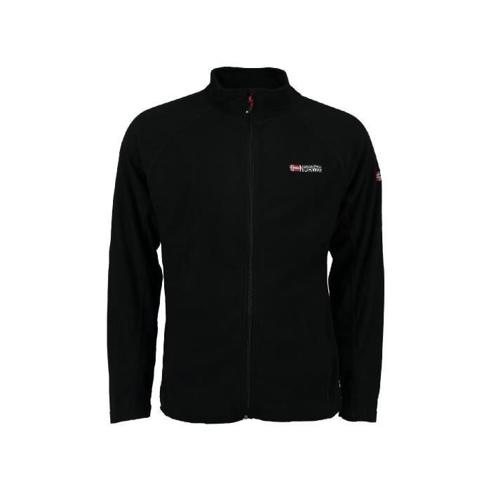 Micro Polaire Homme Geographical Norway Tug Full Zip Noir