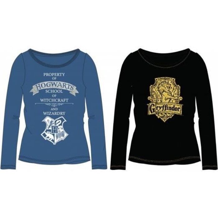 T-shirt manches longues enfant Hary Potter