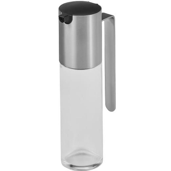 Distributeur D'Huile Et Vinaigre En Verre 650 Ml - Bec Verseur Acier Inox - Pour Cuisine, Restauration - TINMIX