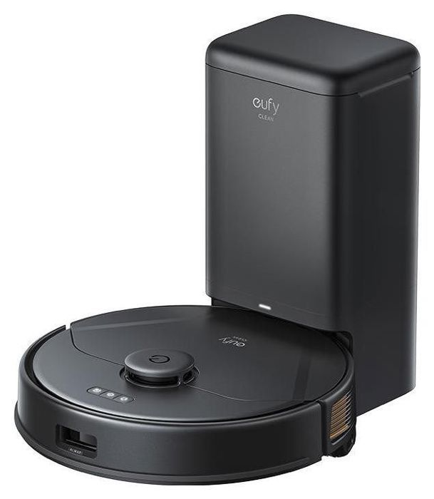 Aspirateur robot - Eufy - T2276G11 - Aspiration 4000 Pa - Navigation laser iPath - 25 L - Eufy