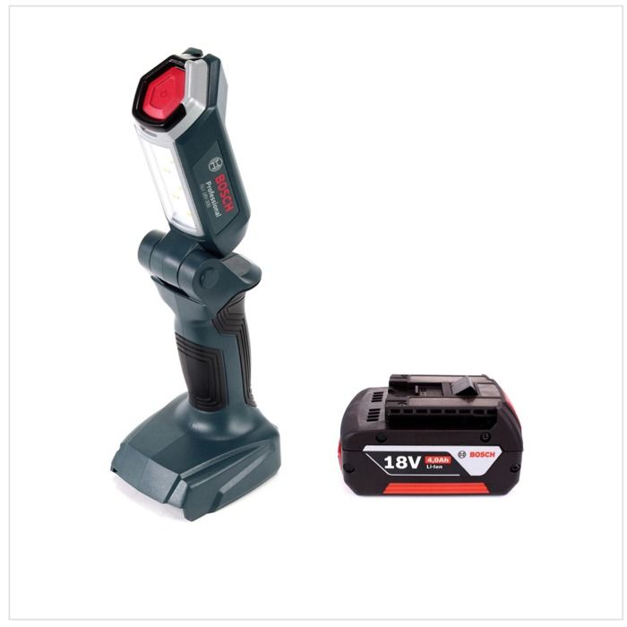 Bosch Professional GLI 18V 300 Lampe sans fil + 1x Batterie GBA 18 V 4 0 Ah sans Chargeur - vue 2
