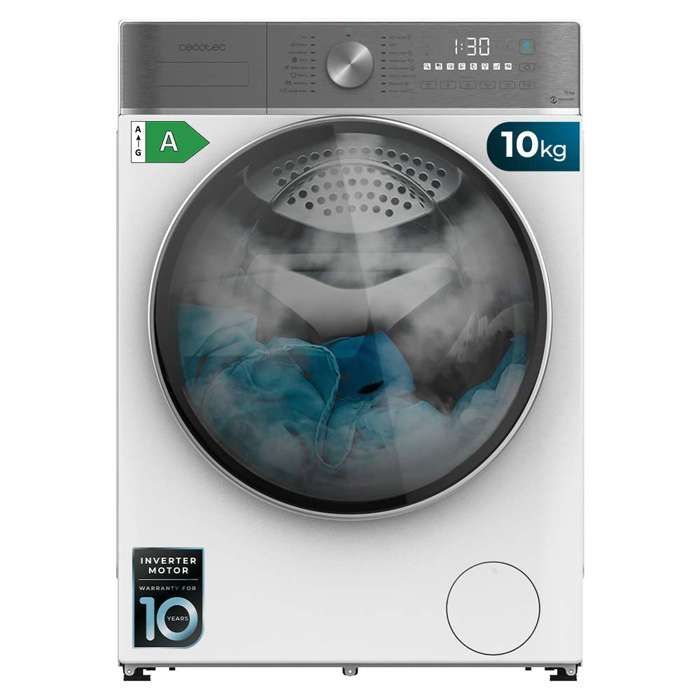 Cecotec Lave-linge Bolero DressCode 10800 Inverter A - Cecotec