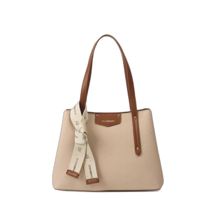 Sac porté épaule femme Chabrand Margaux camel Cdiscount