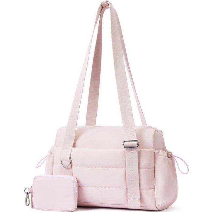 Lot de 2 petits sacs de sport pour femme - Sac week-end compact 297 x 107 x 203 cm - Bagage cabine - Idéal pour lentraînement