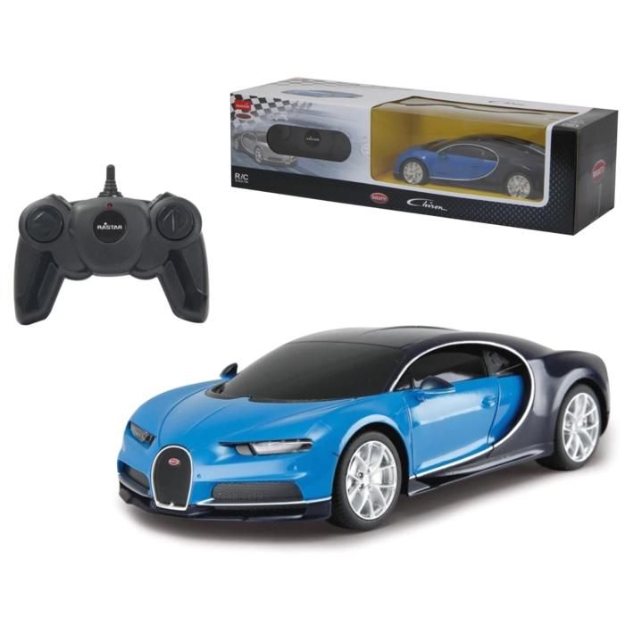 Voiture RC Bugatti Divo 1/24 Sous Licence Officielle - 2,4 GHz - Feux LED - Prête à L'emploi - Jusqu'à 10 Voitures Ensemble